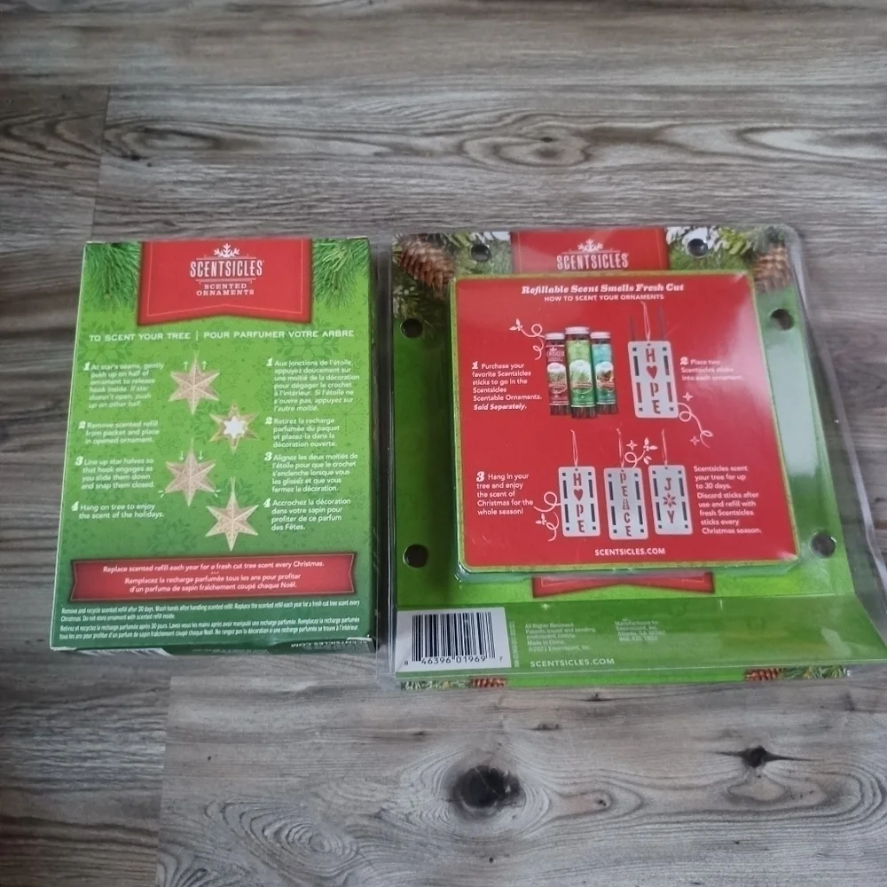 Scentsicles Scented Ornament Set